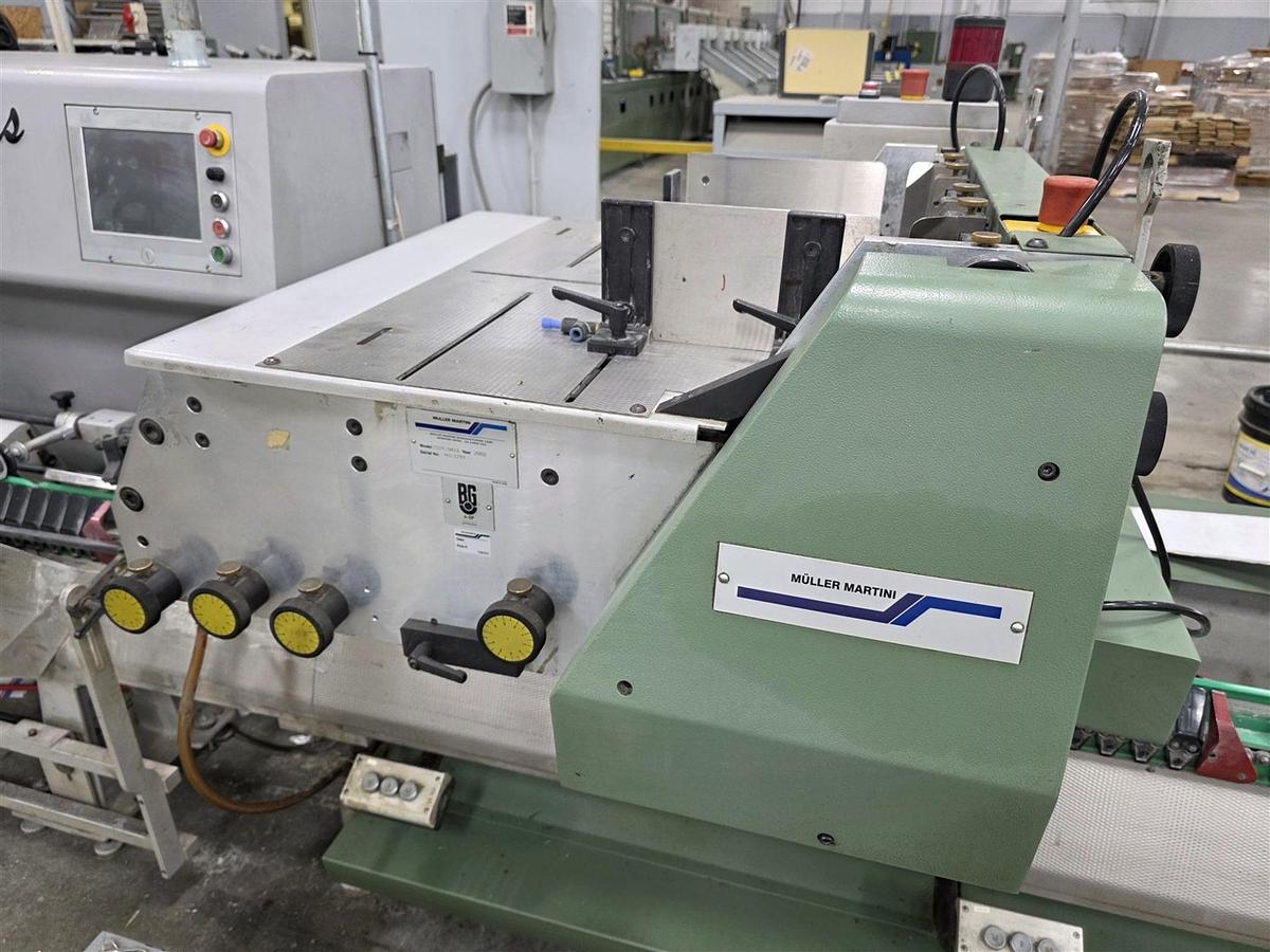 Used 2002 Muller Martini Bravo Plus Saddle Stitcher