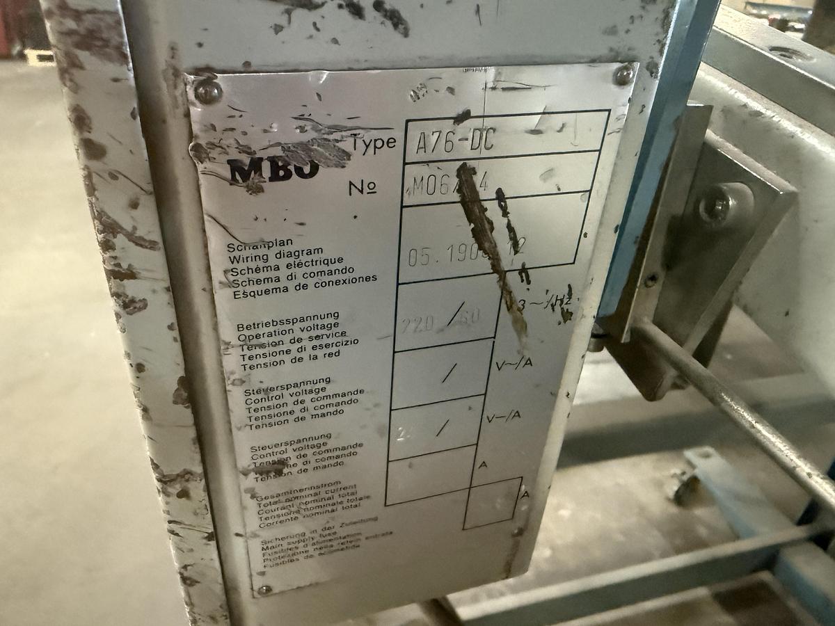 Used MBO B-30-C
