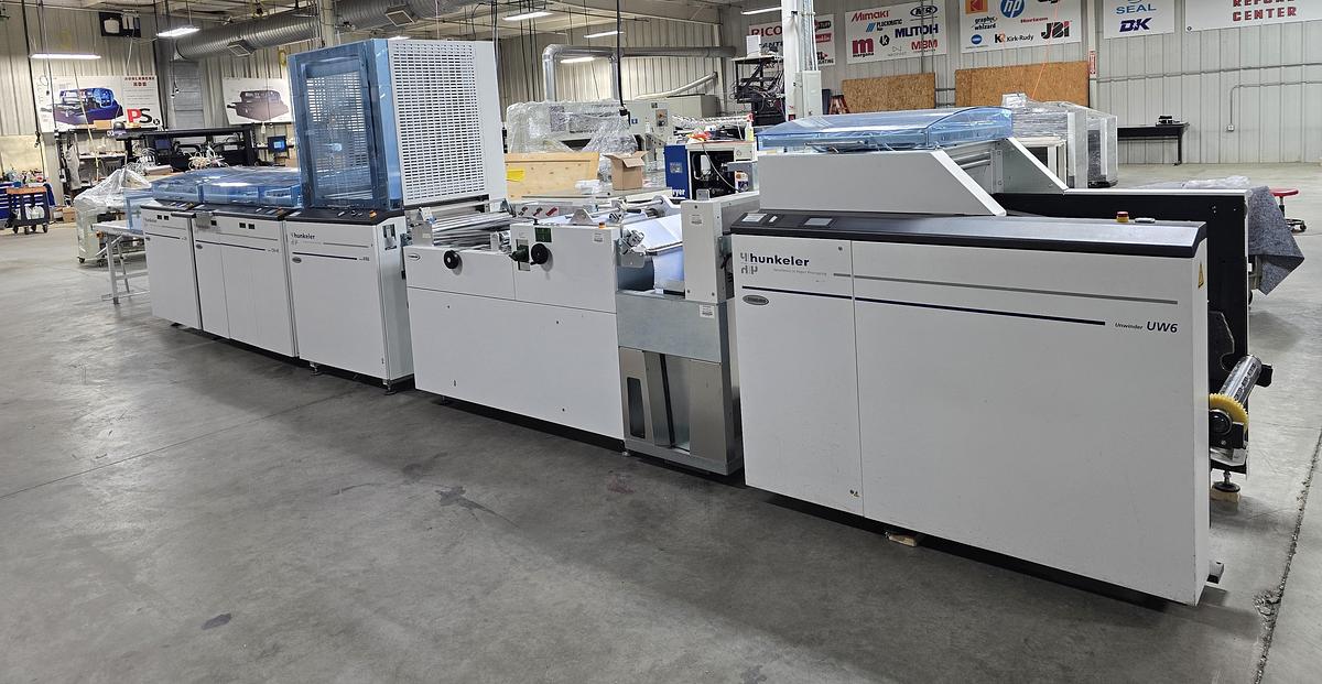 Used 2015 Hunkeler Cut Sheet Line
