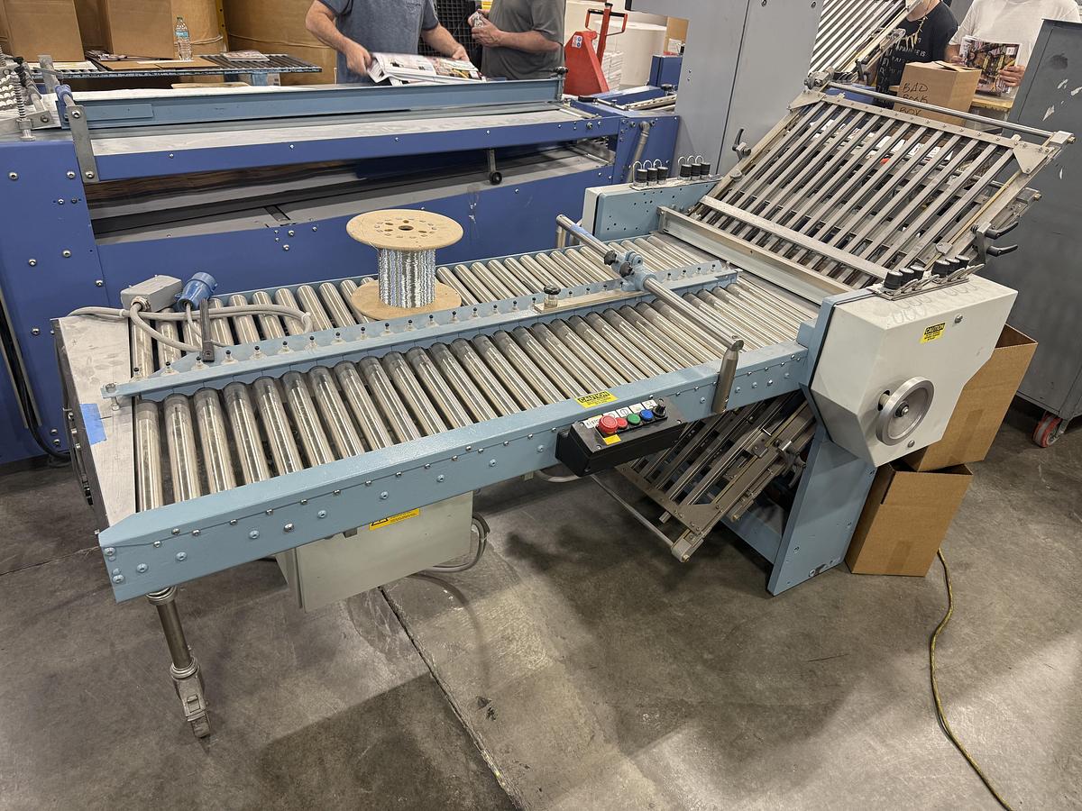 Used 2004 MBO B26 Continuous Feed 4/4 Folder w/ A76 Delivery