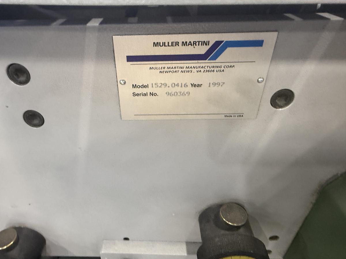 Used 1997 Muller Martini Prima Saddle Stitcher