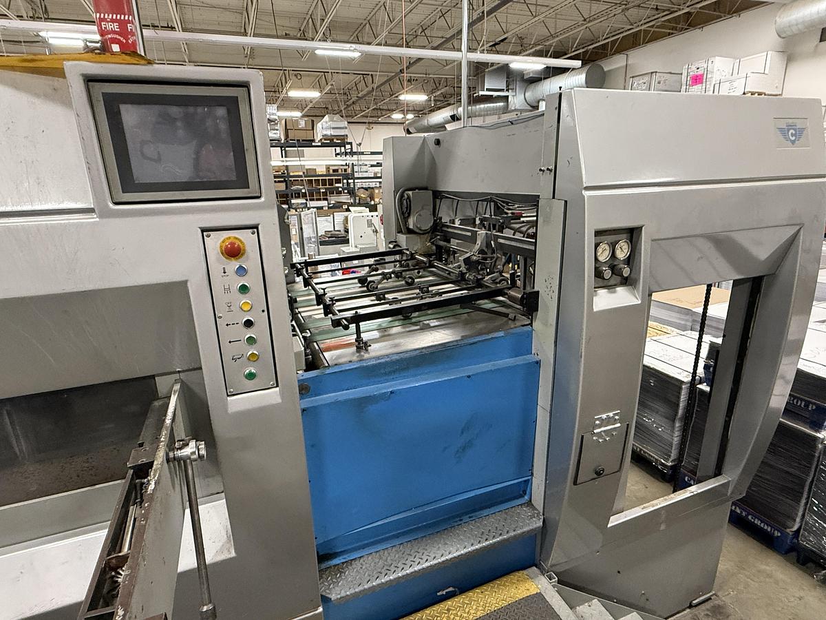 Used 2005 Iberica JRK-105 Automatic Die Cutter w/ Blanking