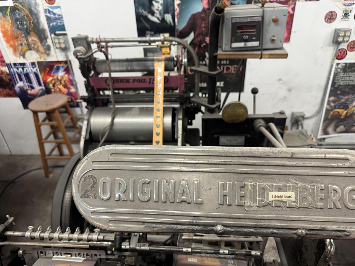 Used Heidelberg T-Platen Windmill