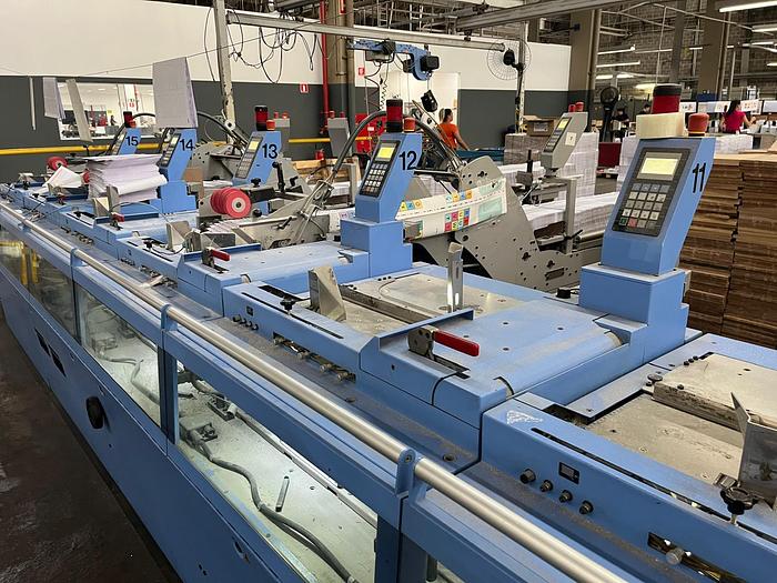 Used 2013 Muller Martini Corona C18 Perfect Binder