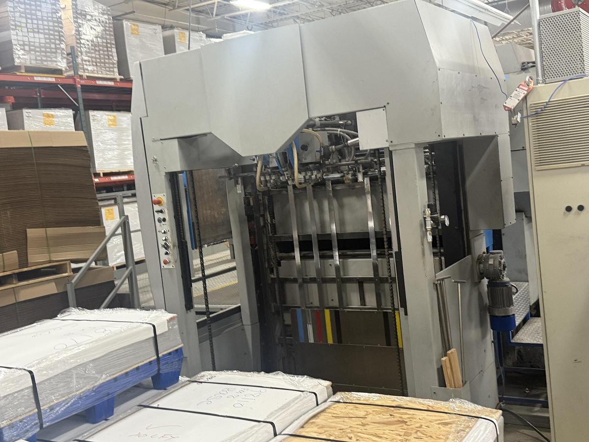 Used 2005 Iberica JRK-105 Automatic Die Cutter w/ Blanking