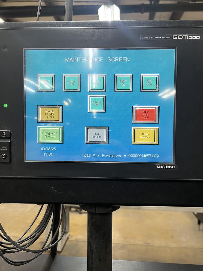 Used 2011 Pitney Bowes Flowmaster RS 10" x 13" Inserter