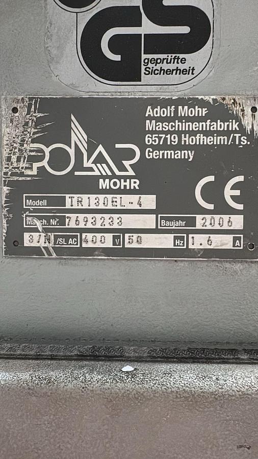 Used 2004 Polar TR130EL-4 Transomat Unloader