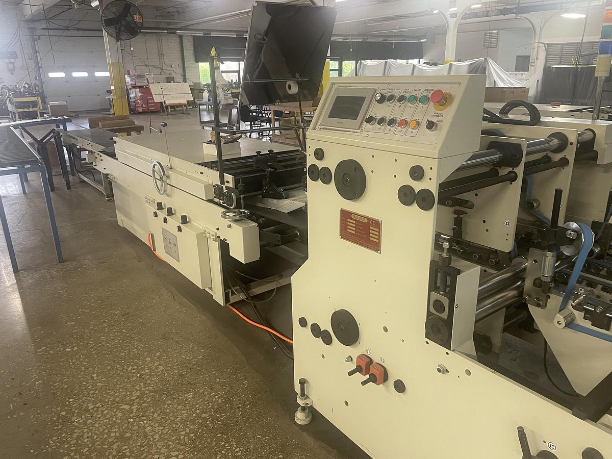 Used 2018 Brausse TA1100 C4/6 Automatic Folder Gluer w/ Autobottom, 4 & 6 Corner