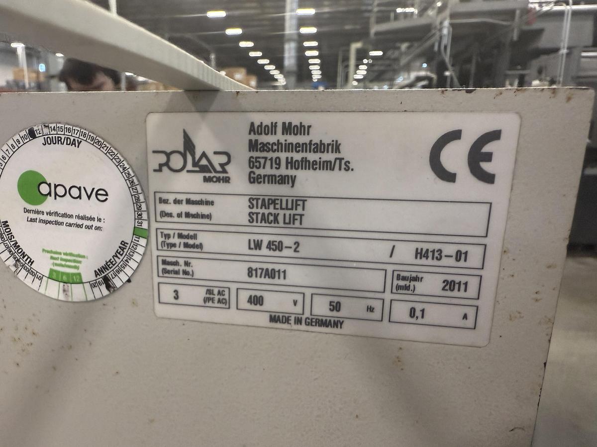 Used 2011 Polar N92 Plus Guillotine Paper Cutting Line