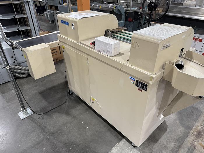 Used 2008 James Burn Wire-O Semi-Automatic Binding Machine