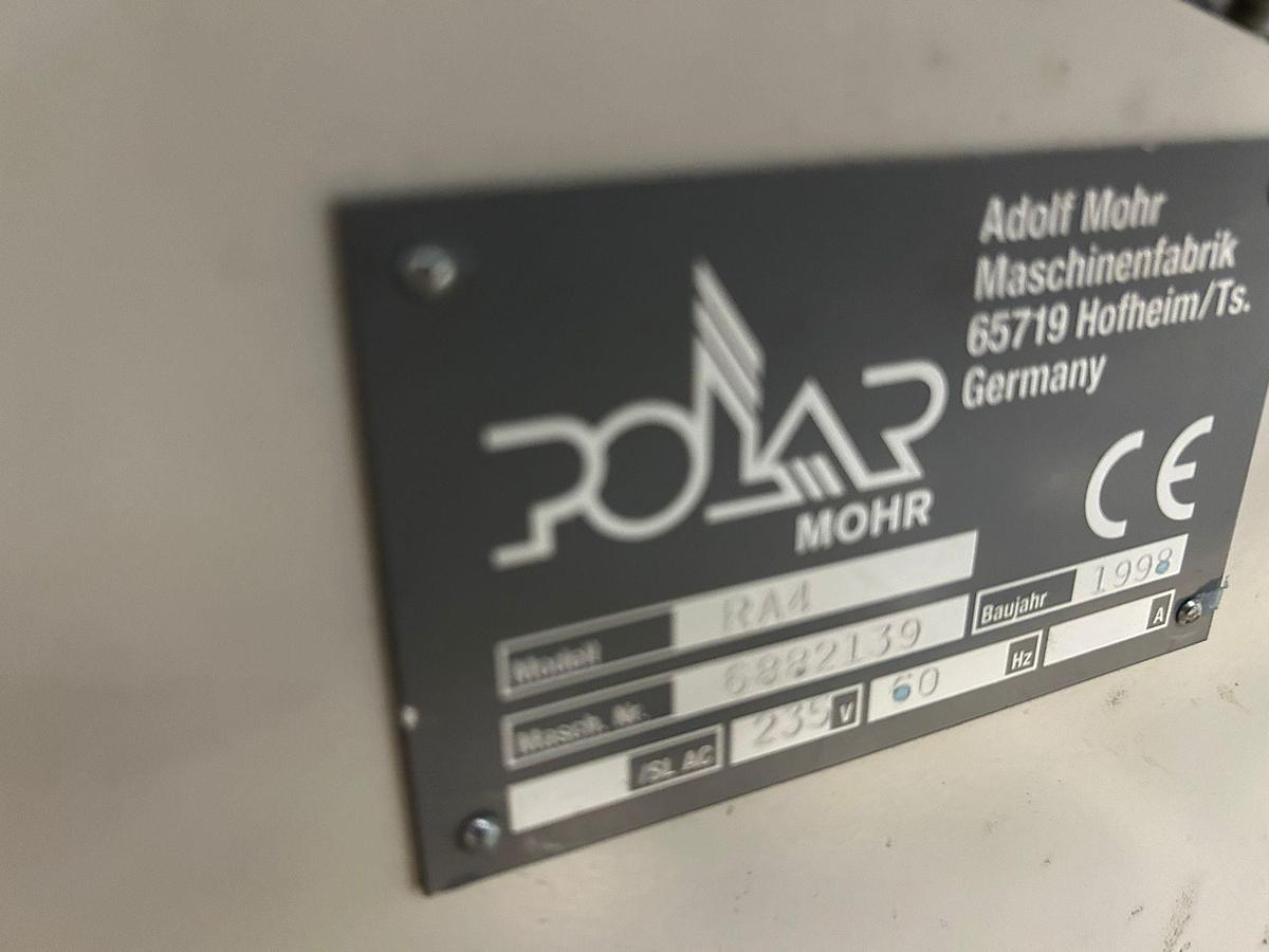 Used 2001 Polar 137 XT Autotrim Full Cutting Line