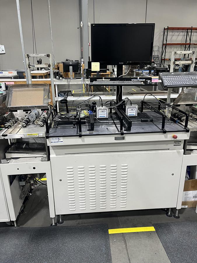 Used Pitney Bowes Mailstream Evolution 6 Station Inserter w/ MCS Falcon Inkjet
