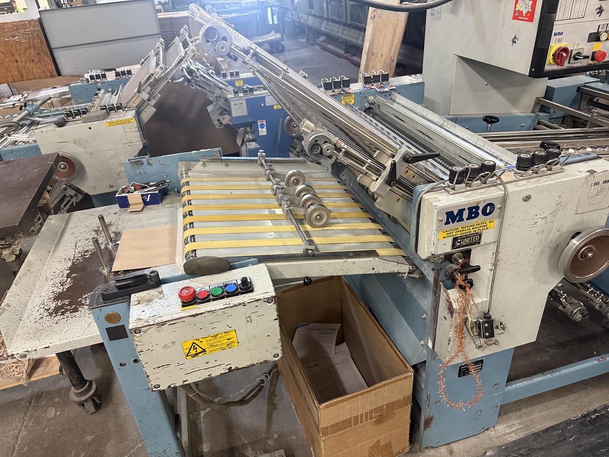 Used MBO B-30-C 4/4 Sheetfed P