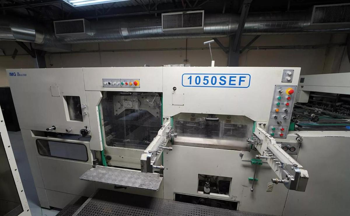 Used 2005 Brausse 1050SEF 40” Automatic Die Cutter Foil Stamper