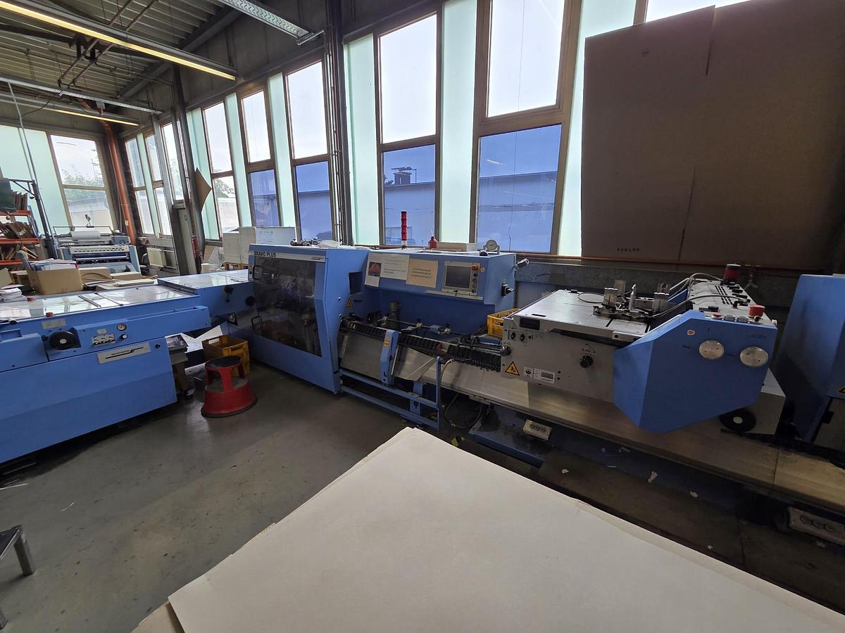 Used 2009 Muller Martini Bravo Plus Saddle Stitcher