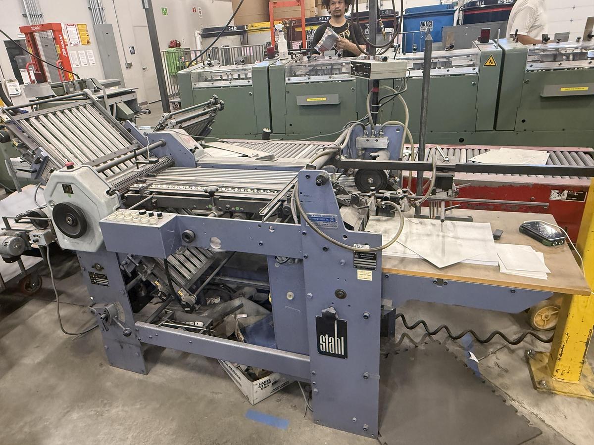 Used Stahl FS 49A Sheetfed Paper Folder 4/4