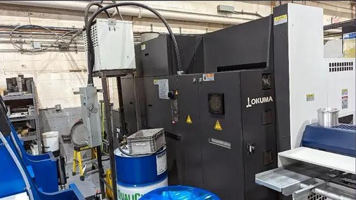 Used 2018 OKUMA LB3000EX-II/800MYW ***938 Hours*** Live Tooling / Y-Axis / Bar Feeder