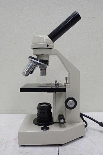 Used L&M? Unbranded Compact Student Monocular Microscope with 3 Objectives