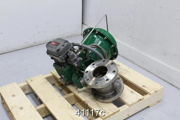 Used Fisher V150 Series B 4" Vee Ball Valve #41117