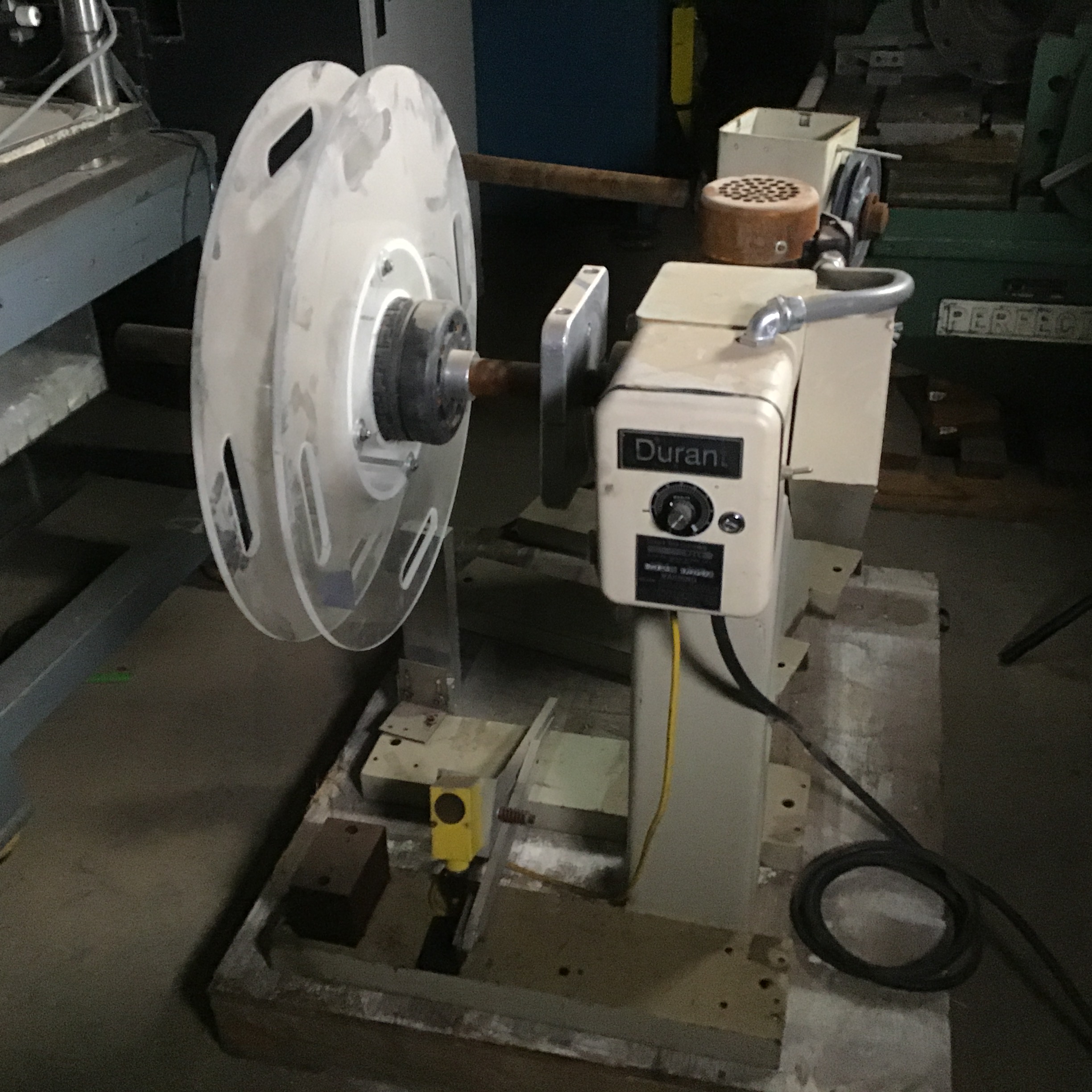 Used 600 lb. Durant Mdl. DMD-3 Single End Uncoiler