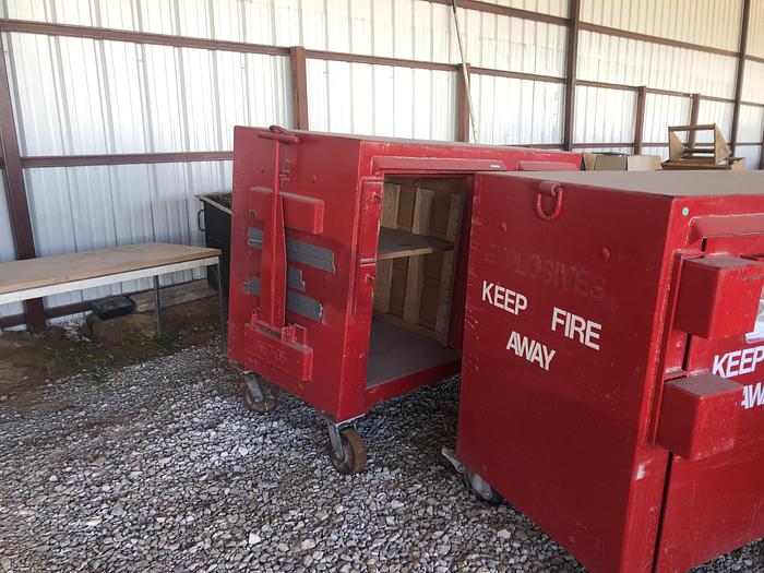 Used Explosive lockers