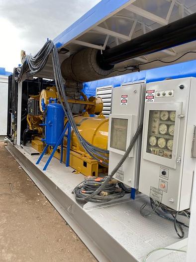 Used Caterpillar 3512C 600 V 1200 RPM 60 Hz Generators for drilling rig application