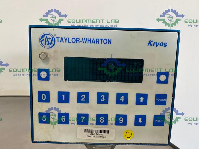 Used Taylor Wharton LABS20K LN2 Liquid Nitrogen Cryogenic Storage w/ Kryos Controller