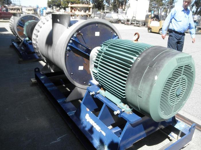 Used Blower, 150 HP, Centrifugal, Spencer, 316 S/st, Gas, #S740362