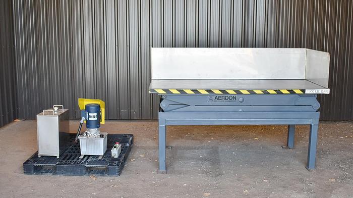 Used AERDON DOUBLE SCISSOR LIFT TABLE, 1000 LBS CAPACITY