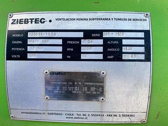 Usado Ventilador Axial Minero