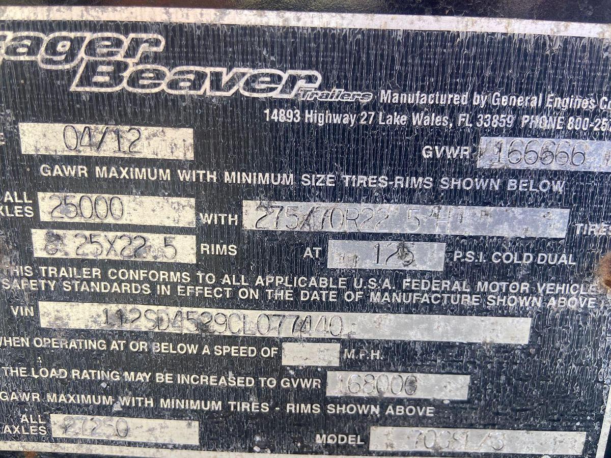 Used 2012 EAGER BEAVER  7069/3