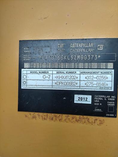 Usado 2012 CATERPILLAR 160K