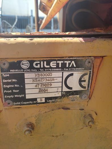 Usado 2004 SALADOR GILETTA KS4000D