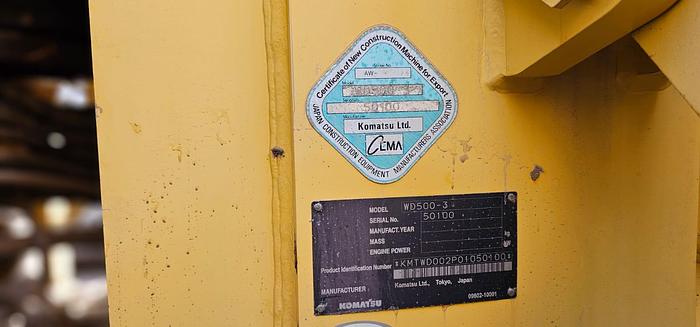 Usado 2012 Komatsu WD500-3