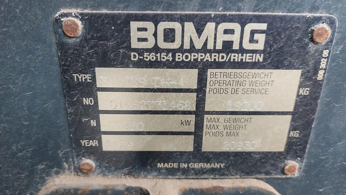 Usado 2009 BOMAG BW219DH