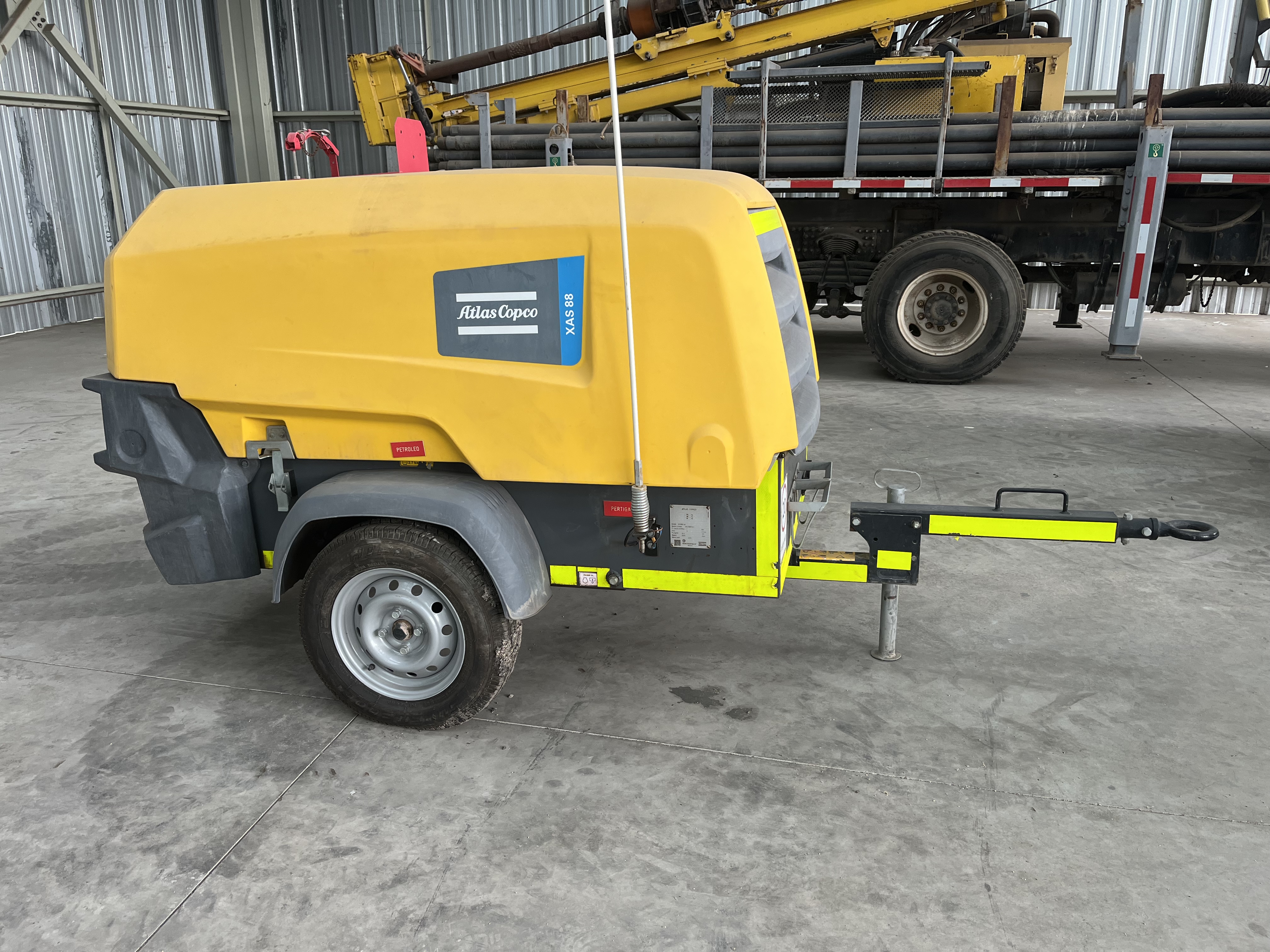 Usado Compresor Autonomo Atlas Copco XAS 88 KD año 2021