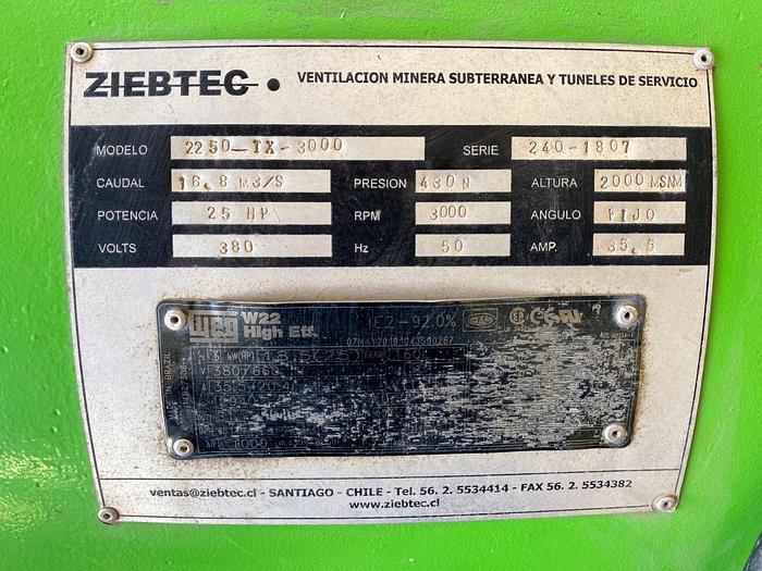 Usado Ventilador Axial Minero