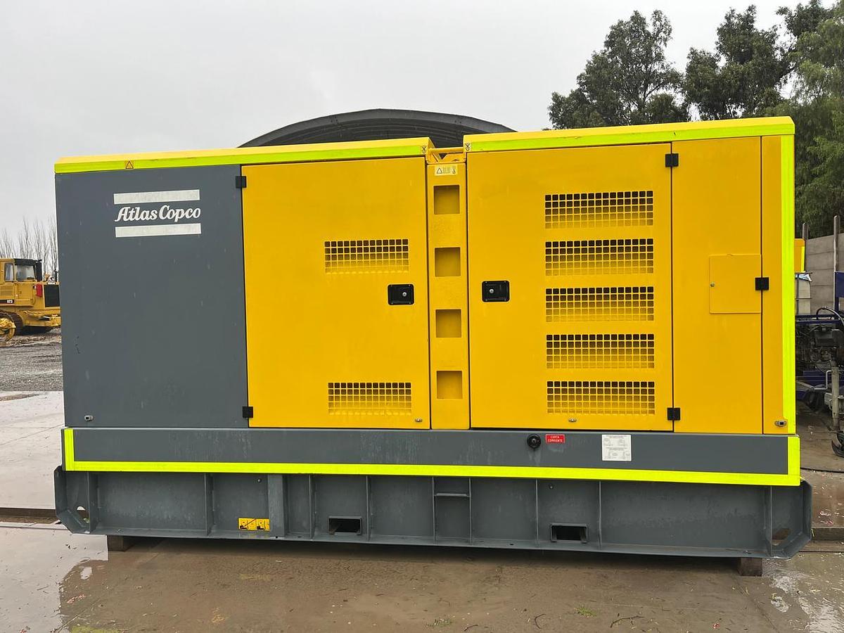 Usado Generador Insonorizado 305 Kva Atlas Copco