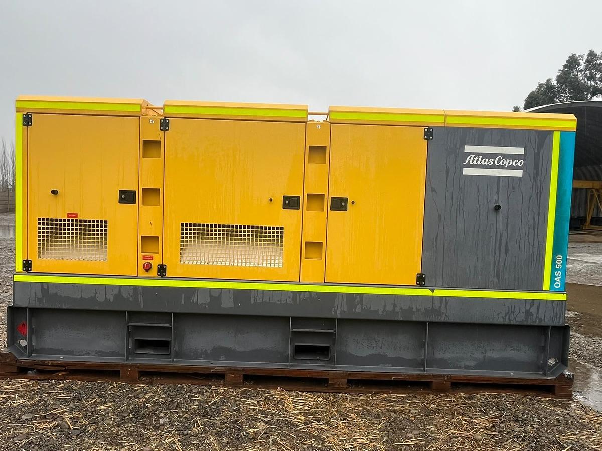 Usado Generador insonorizado Atlas Copco 500 KVA
