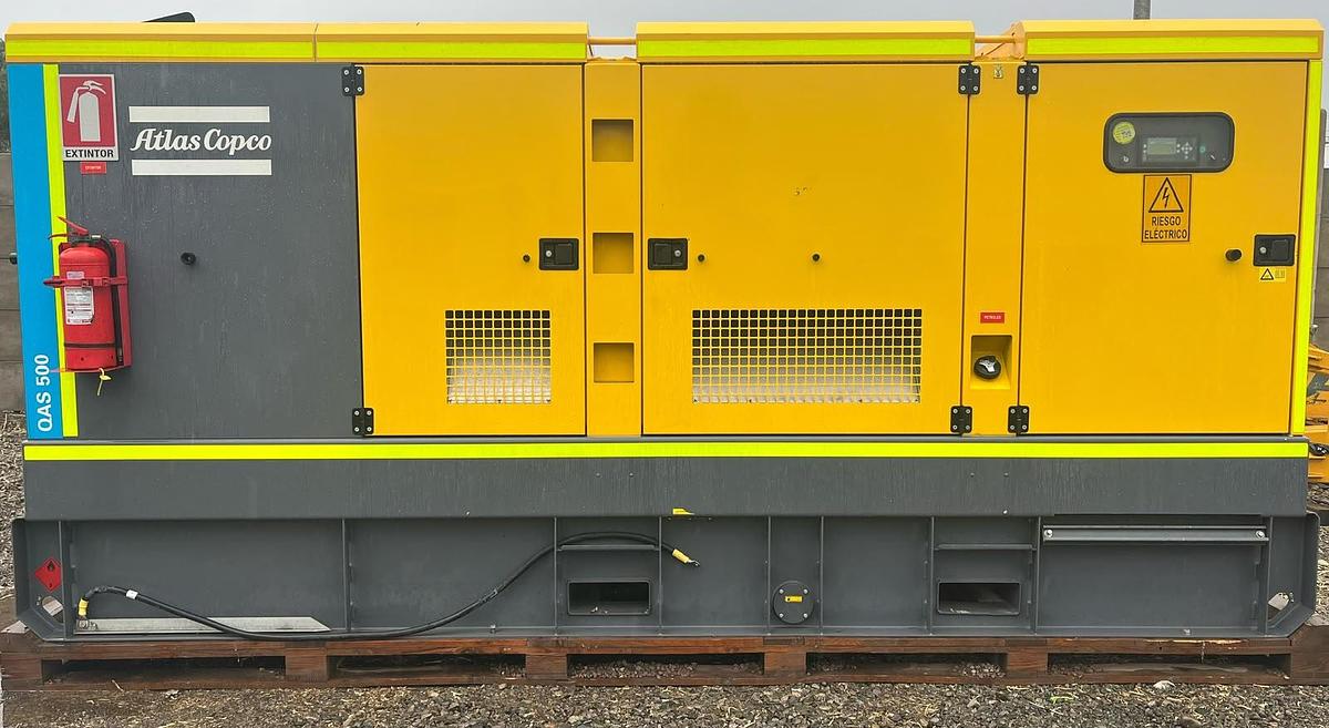 Usado Generador insonorizado Atlas Copco 500 KVA