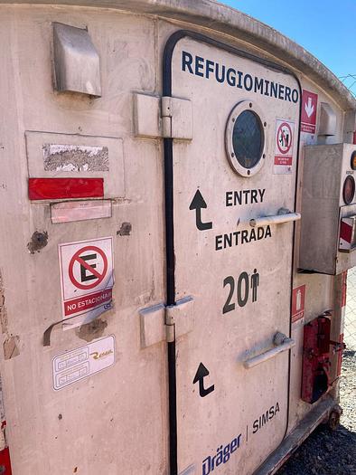 Usado REFUGIO DRAGER 20 PERSONAS