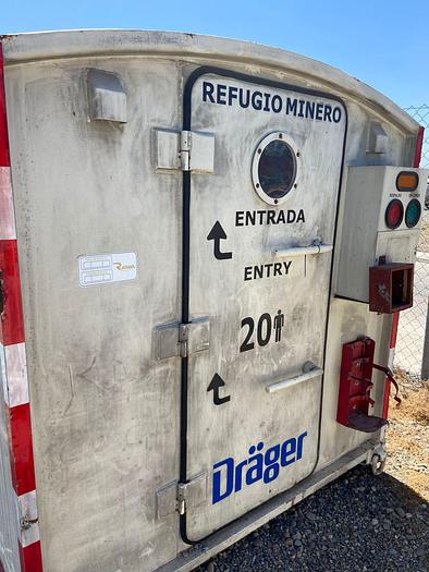 Usado REFUGIO DRAGER 20 PERSONAS