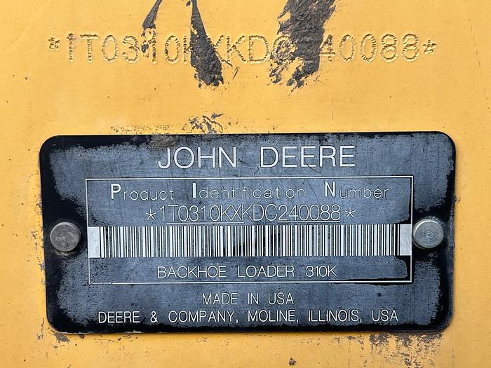 Used 2013 john deree 310K