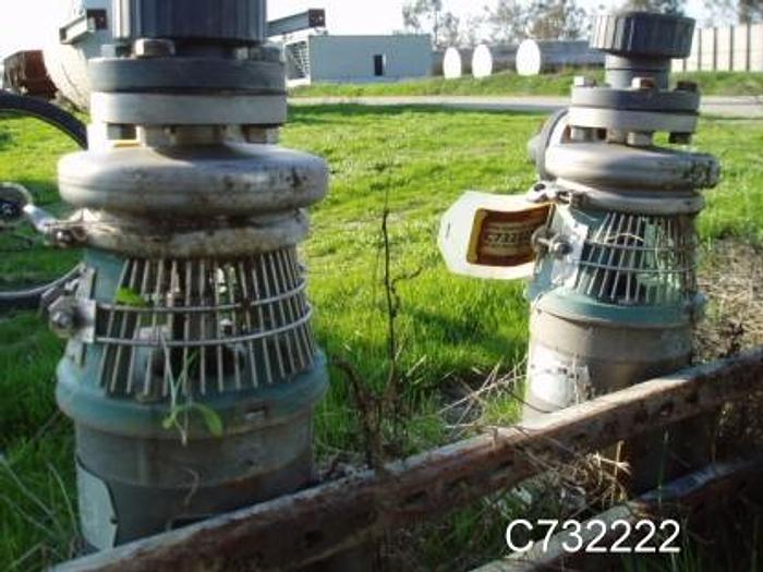 Used Pump, Centrif., 5 HP, 2" In/out, Mdl C216F, Coker, #C732222