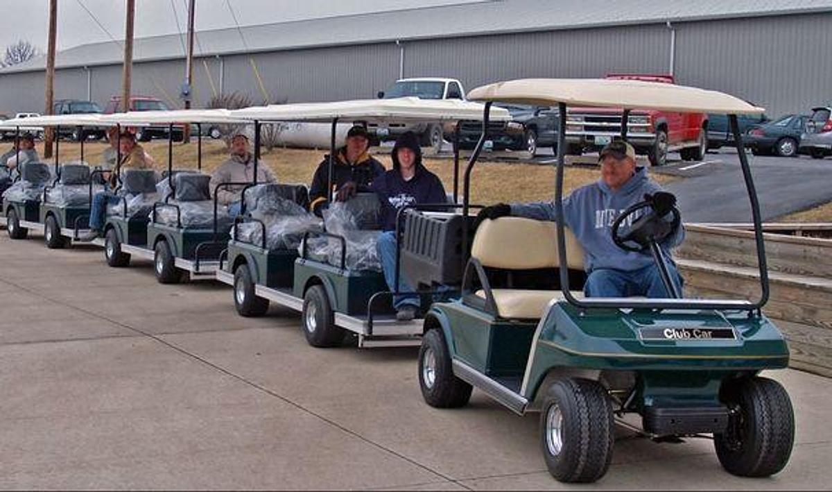 Used Brand New 8 Passenger Tram Trailer