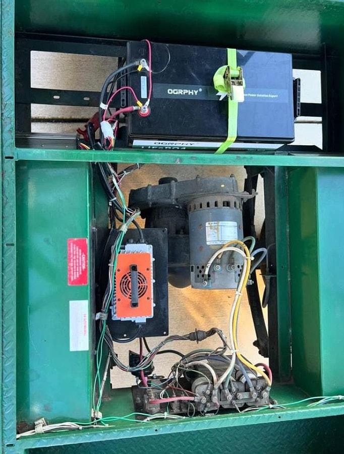 Used Taylor Dunn Burden Carrier - 4 Passenger