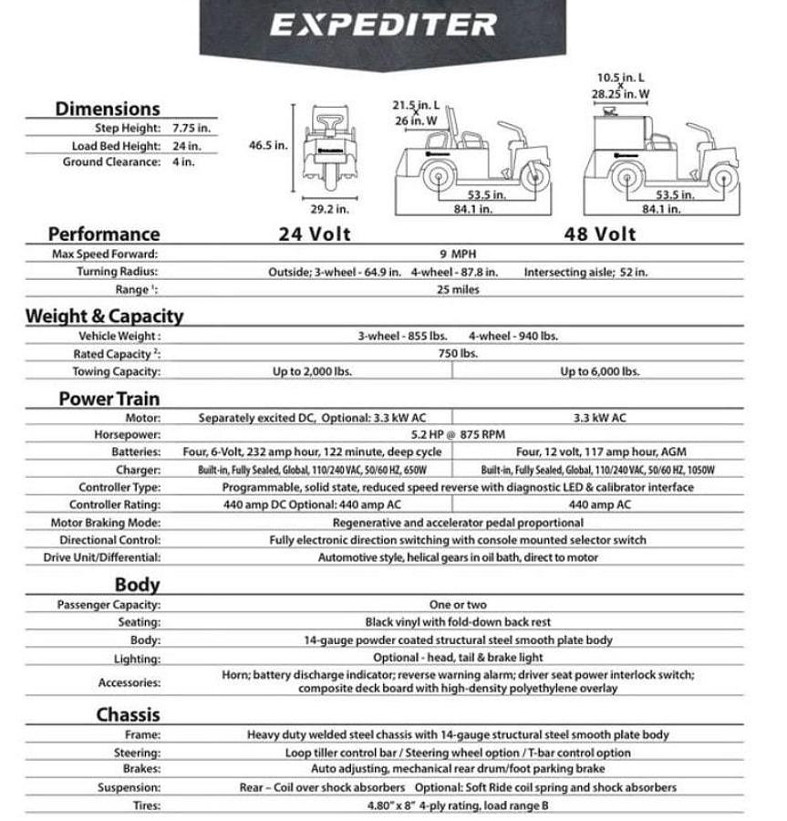 Used 2025 Columbia Expediter Step Saver - 2 Passenger