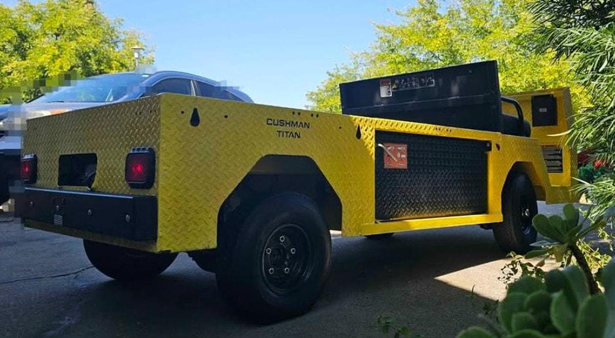 Used 2017 Cushman Titan HD Burden Carrier