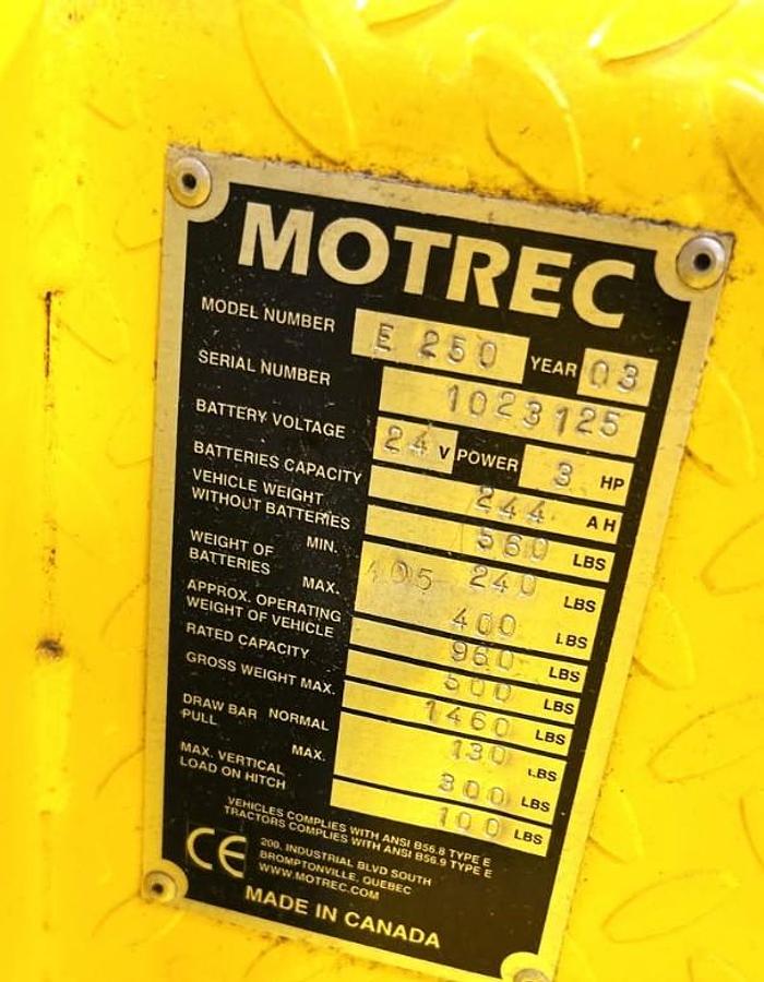 Used 2003 Motrec E-250 Step Saver
