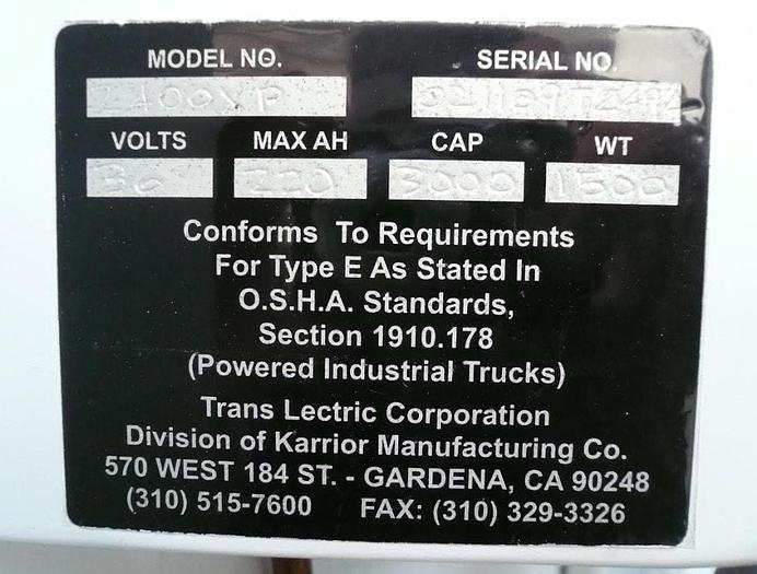 Used 2002 Karrior 2400XP